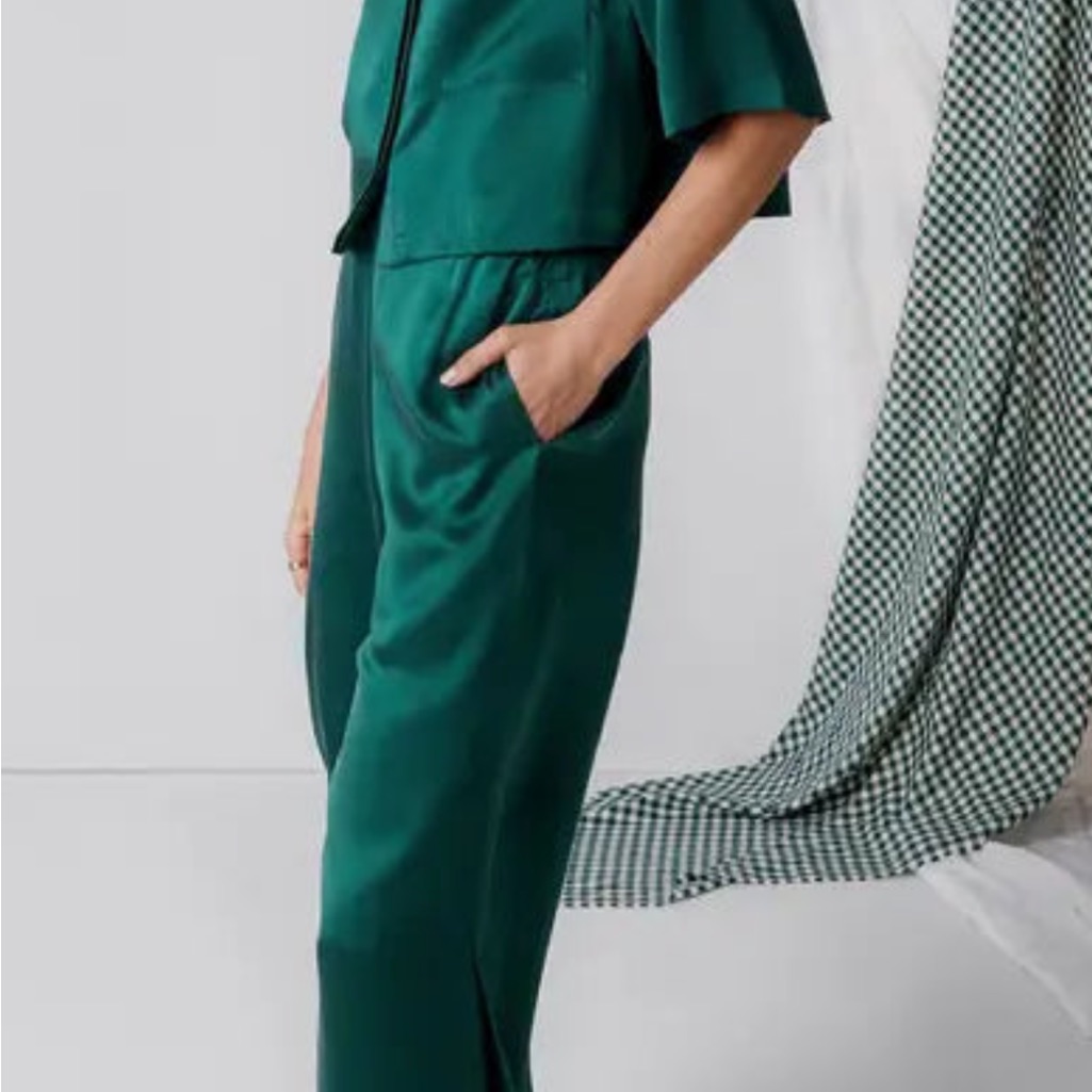 Lunya Teal Women's Jumpsuit